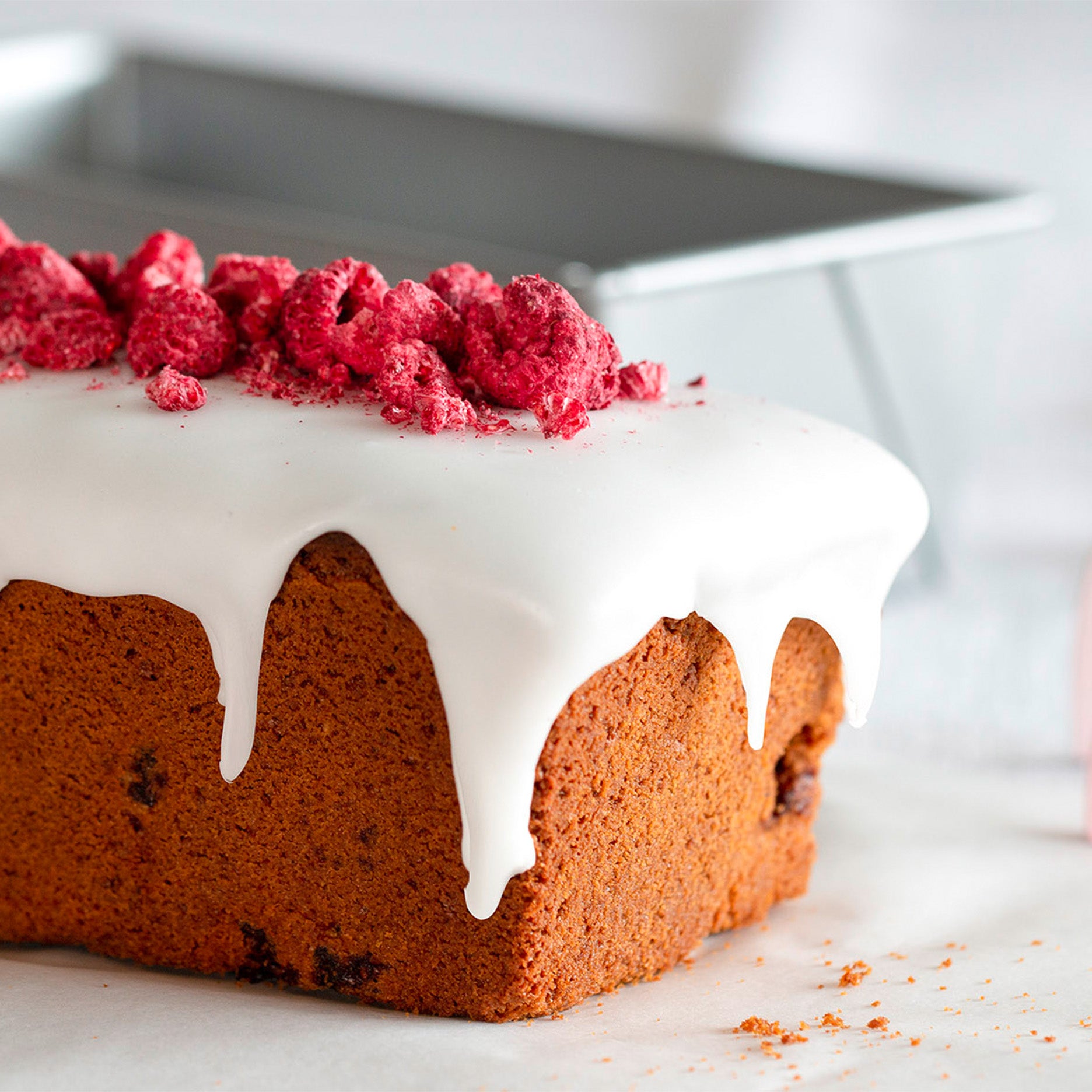 Brødform 30x10,5 cm sølv